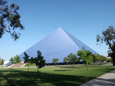 The Walter Pyramid at CSULB