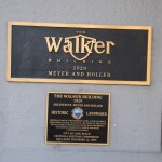 Walker Building Historical Placard