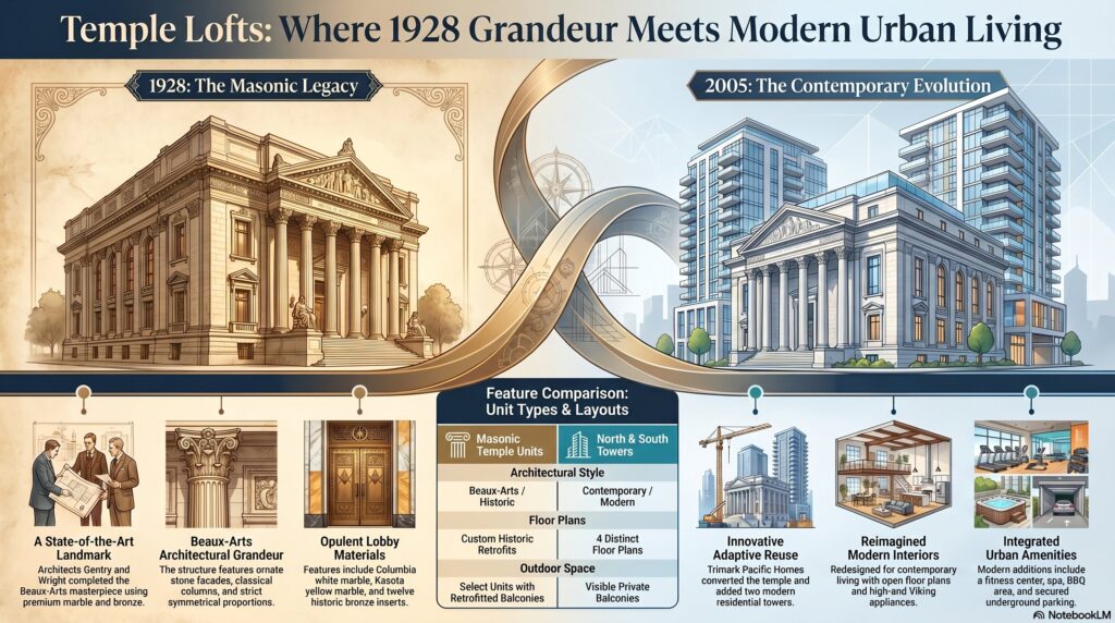 Temple Lofts History to Today